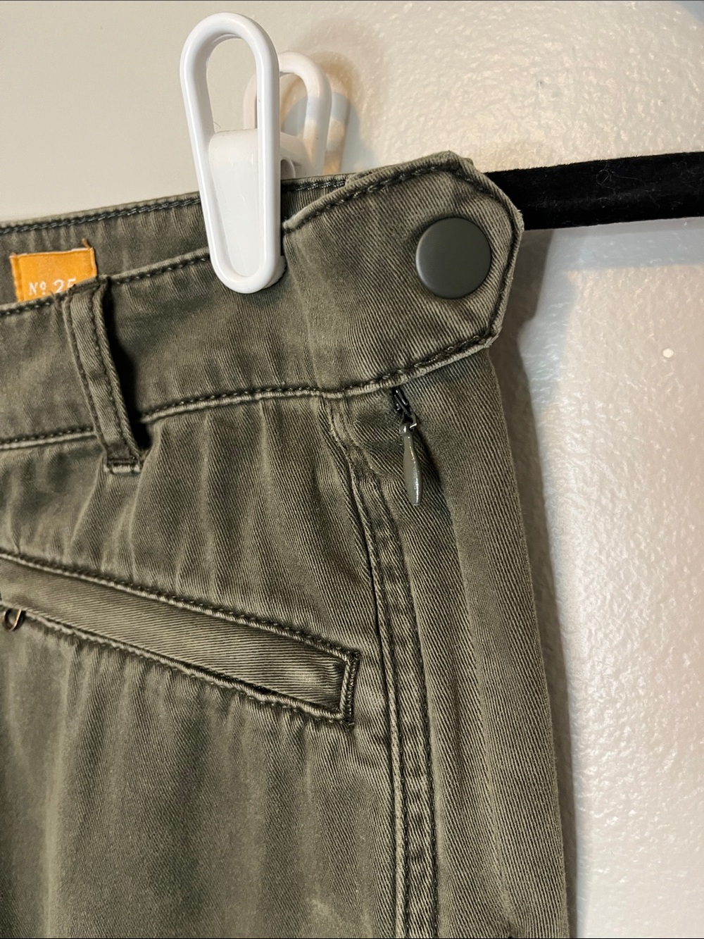 Anthropology Pilcro and the Letterpress Olive Green Women’s Jeans - Picture 4 of 16